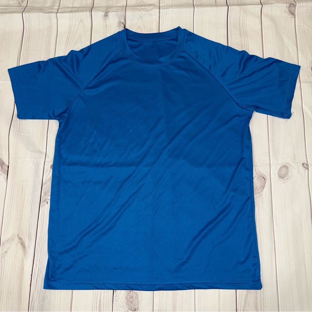 Blue Athletic Shirt - Mens Size Large